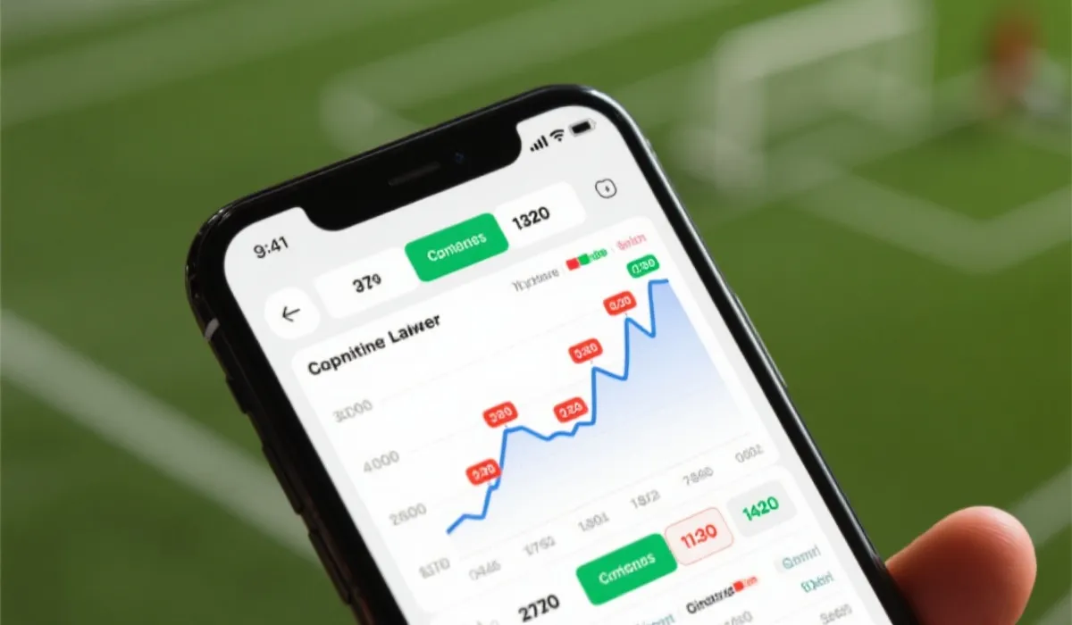 移动端世界杯赔率与盘口指数示意图