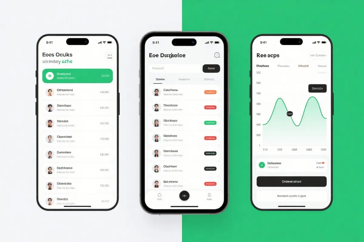 APP界面预览：赔率列表、赛程与走势图